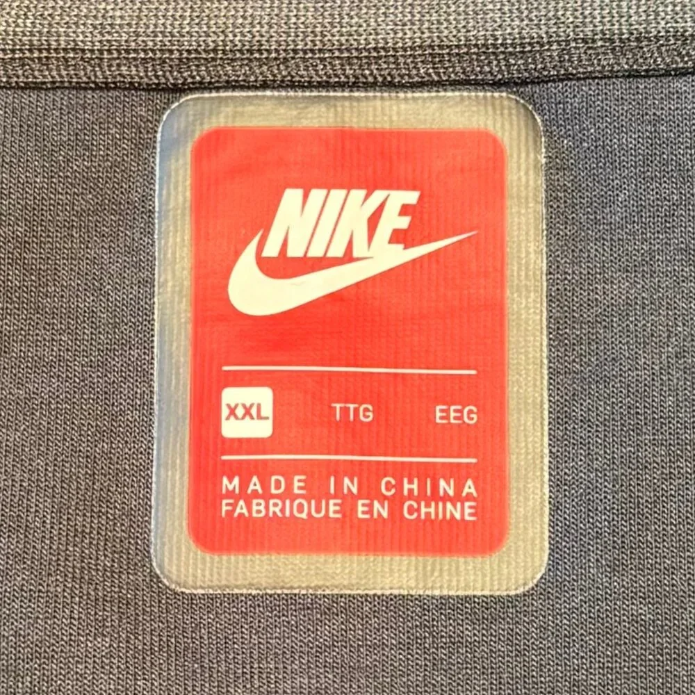 Nike FC Barcelona NSW Tech Fleece‎ Windrunner Jacket, Dark Gray, XXL